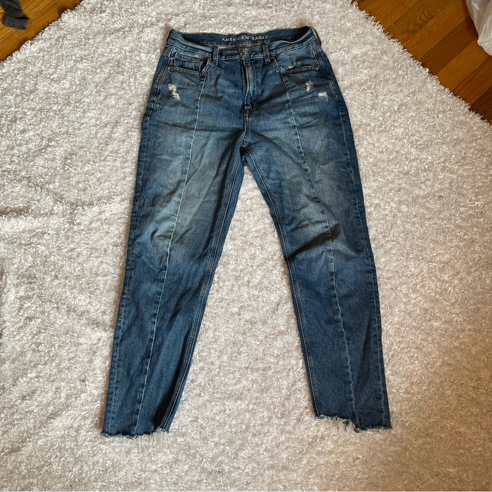 American Eagle mom jeans